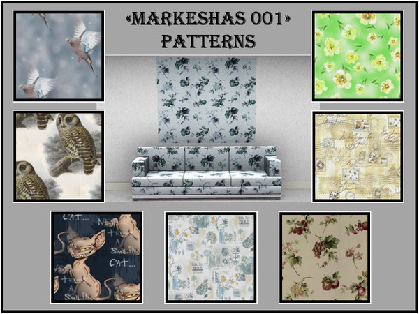 Sims 3 — Markeshas 001 patterns by Markesha — Markeshas 001 patterns
