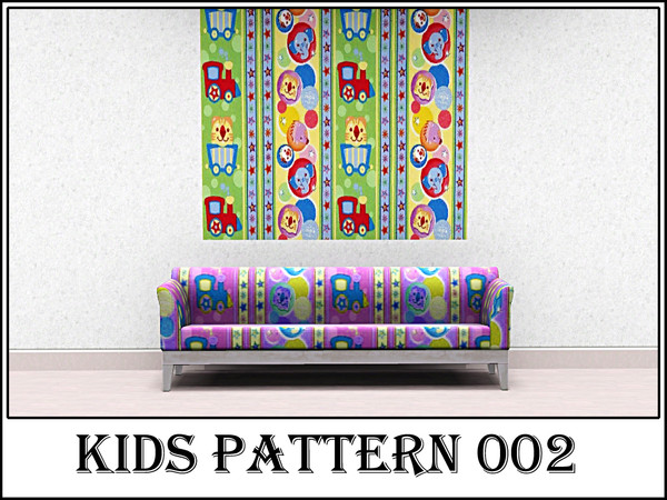 Sims 3 — Kids pattern 002 by Markesha — Created by Markesha. Recolorable Palette - 1.