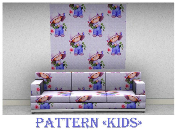 Sims 3 — Kids pattern 005 by Markesha — Created by Markesha. Recolorable Palette - 1.