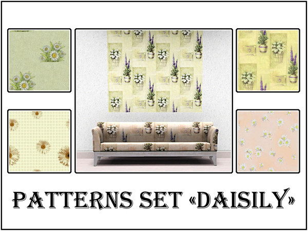 Sims 3 — Patterns set daisily by Markesha — Patterns set daisily