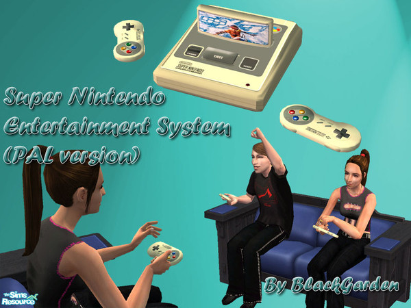Sims 2 — Super Nintendo Entertainment System (PAL Version) by BlackGarden — This is the PAL (European) version of the