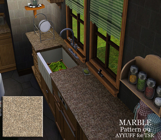 Sims 3 — Marble Pattern09 by ayyuff — Marble Pattern09