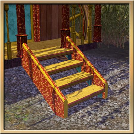 Sims 3 — Nomadic Stair Ladder by Cyclonesue — For your nomad Caravans. By Cyclonesue for TSR TSRAA