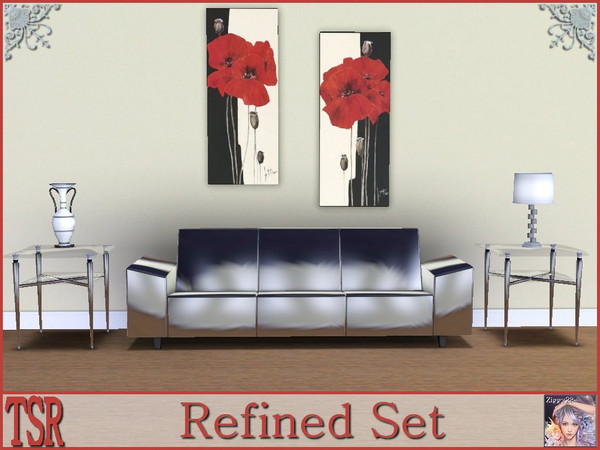 Sims 3 — Refined by ziggy28 — Two paintings by the artist Jettie Roseboom.