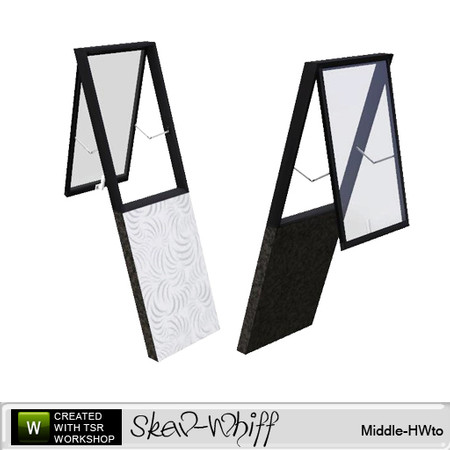 Sims 3 — Skew-Whiff - Middle HalfWindowTopOpen by BuffSumm — Created by BuffyASummer (BuffSum) @ TSR Part of the