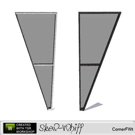 Sims 3 — Skew-Whiff - Corner FullTiledLeft by BuffSumm — Created by BuffyASummer (BuffSum) @ TSR Part of the Skew-Whiff