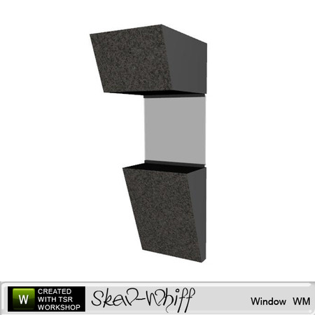 Sims 3 — Skew-Whiff - Middle Straight by BuffSumm — Created by BuffyASummer (BuffSum) @ TSR Part of the Skew-Whiff Build