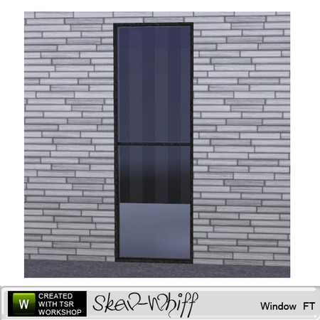 Sims 3 — Skew-Whiff - Window FullTiled by BuffSumm — Created by BuffyASummer (BuffSum) @ TSR Part of the Skew-Whiff Build