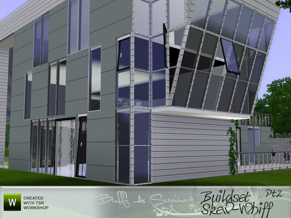Sims 3 — Buildset Skew-Whiff Pt. 2 by BuffSumm — The second part of the buildset *Skew-Whiff* contains additional