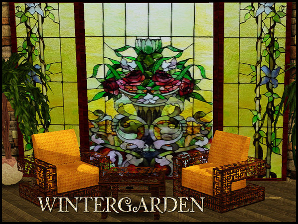 Sims 3 — wintergarden by abuk0 — a cosy place for cold days.........