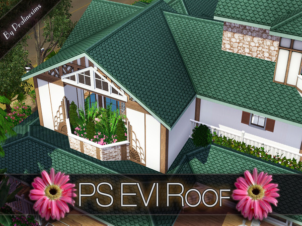 Sims 3 — PS EVI Roof by Pralinesims — By Pralinesims