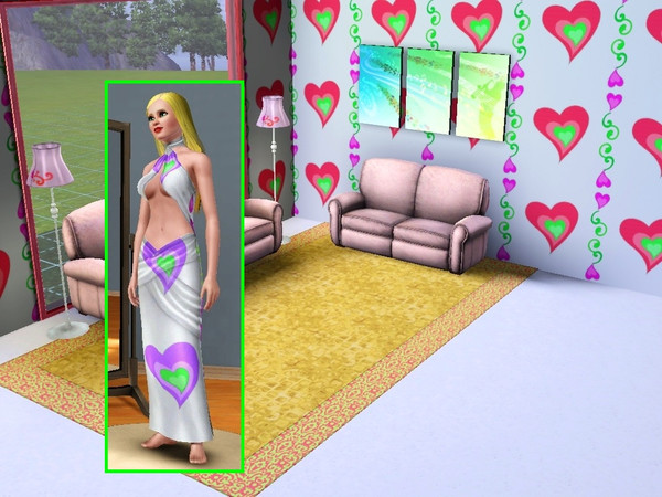 Sims 3 — Heart pattern 3 by torija07092 — For very romantic Sims ;)
