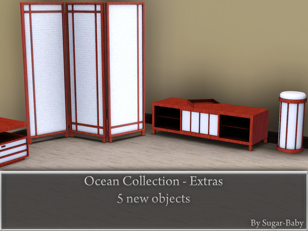 Sims 3 — Ocean Collection - Extras by Sugar-Baby756 — This is the last (I suppose) set of my Ocean Collection. Includes: