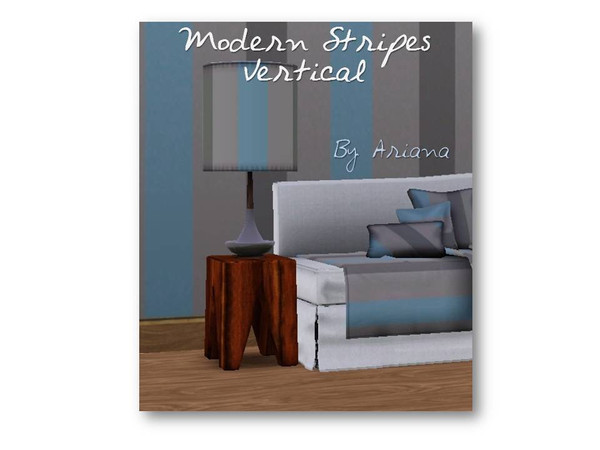 Sims 3 — Modern Stripe Vertical by Ariana31Player — Themed geometric stripes