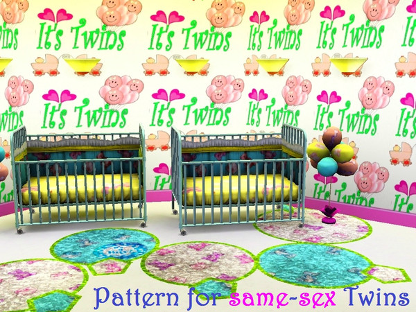 Sims 3 — Baby Twins 4 by torija07092 — Pattern for your cute newborn twins ( same- sex twins).