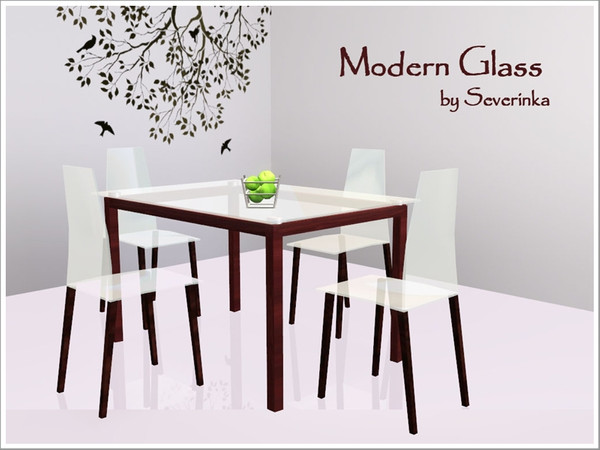 Sims 3 — Set ModernGlass by Severinka_ — Created by Severinka