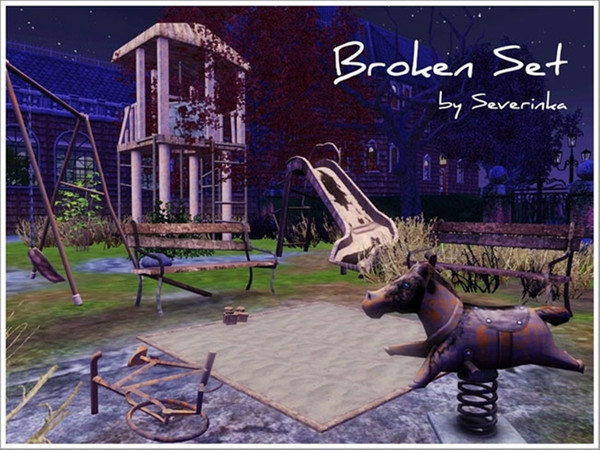 Sims 3 — BrokenSet by Severinka_ — Created by Severinka 