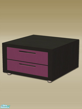 Sims 2 — Modern Hall Small Table - Mesh by Shakeshaft — A Hallway Set to create a modern style first impression when