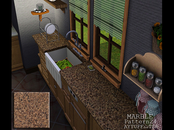 Sims 3 — Marble Pattern24 by ayyuff — Marble Pattern24