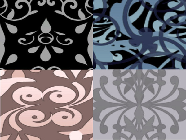 Sims 3 — Eleganceset by danioontje2 — For all your elegant simmmies, they will absolutely love the elegant pattern on