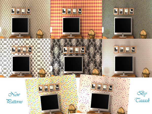 Sims 3 — NewPatterns by Taaadi — New Set of patterns :) Hope you like it! Enjoy!