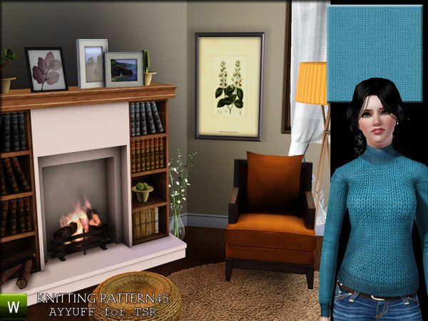 Sims 3 — Knitting Pattern45 by ayyuff — Knitting Pattern45