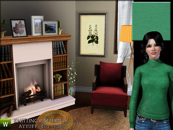 Sims 3 — Knitting Pattern46 by ayyuff — Knitting Pattern46