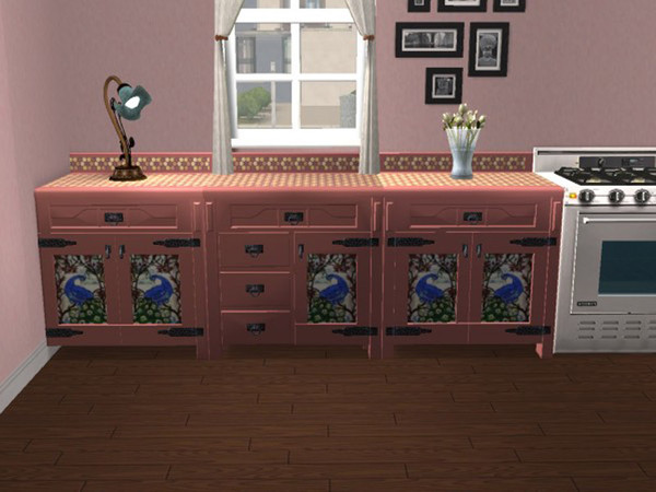 Sims 2 — Impossible Mission Rose Base by portiapudding — Recolours of the top and base in matching colours, each with