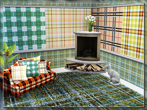 Sims 3 — marcorse_tablecloth check pattern set by marcorse — A set of six tablecloth patterns in various colours and