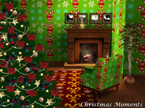 Sims 3 — Christmas Moments by allison731 — This pattern is a part of the Christmas Patterns set. Category: