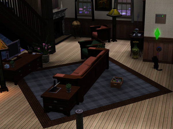 Sims 3 — Check pattern by Silerna — Check pattern