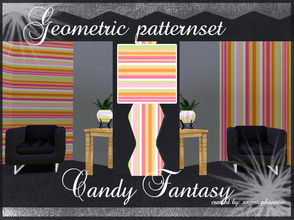 Sims 3 — Candy Fantasy Set by xx-stephanniie2 — Created by xx-Stephanniie for TSR!