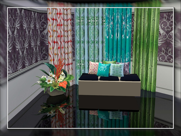 Sims 3 — marcorse_abstracts  by marcorse — A set of four abstract patterns suitable for wallpaper, soft furnishing or