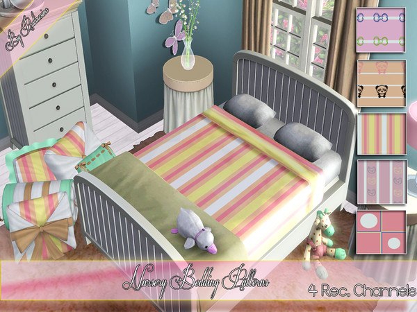 Sims 3 — Nursery Bedding Patterns by Pralinesims — By Pralinesims