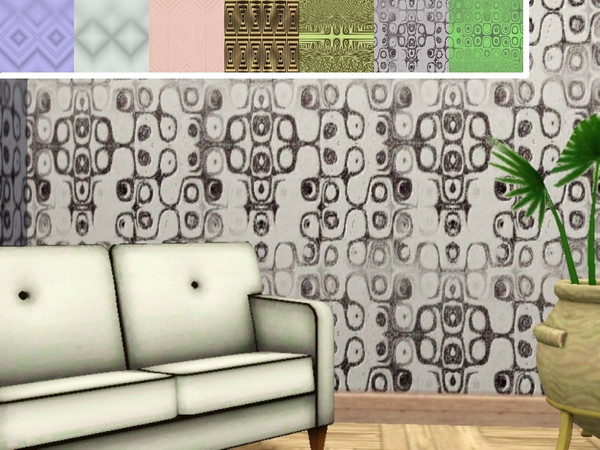 Sims 3 — Pattern set 03 by Ktosiu111 — Geometric patterns