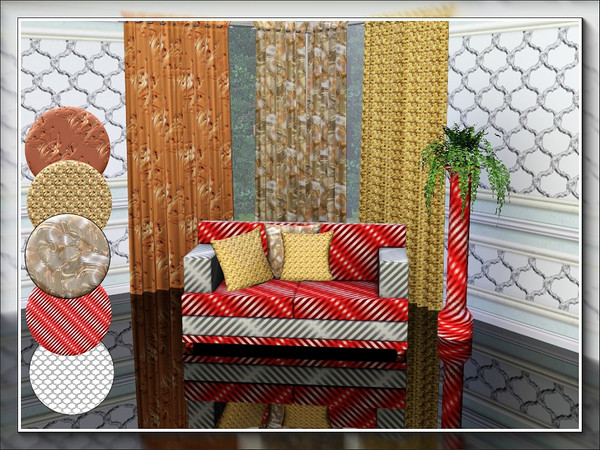 Sims 3 — marcorse_metals pattern set by marcorse — A collection of five metal texture patterns