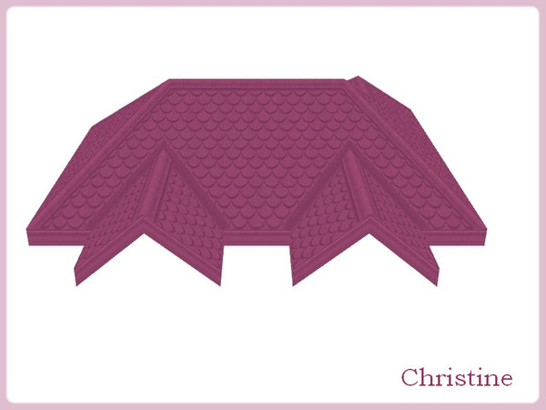 Sims 3 — Pink Candy Rooves dv002 by cm_11778 — New rooves for the Valentine Season, Happy Simming, Christine