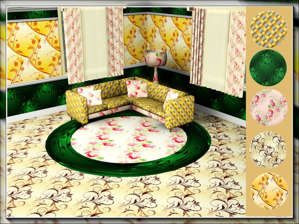 Sims 3 — marcorse_diagonals pattern set by marcorse — This set of five designs with a diagonal form includes 1 Geometric,