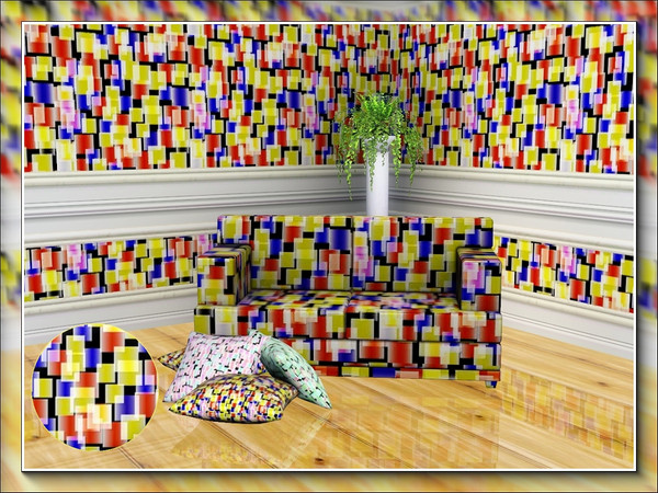 Sims 3 — marcorse_sticky notes pattern by marcorse — A random repeat, allover design formed by layers of the ubiquitous,
