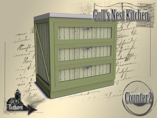 Sims 3 — GullsNestKitchen_Counter2 by Easthaven — GullsNestKitchen_Counter2 by Easthaven for TSR