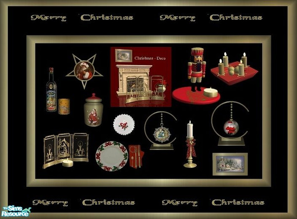 Sims 2 — Xmas  - Deko by marilu — 13 Christmasicons