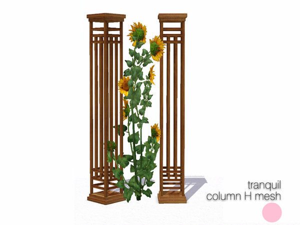 Sims 3 — Column H Mesh by DOT — Column H Mesh by DOT of The Sims Resource