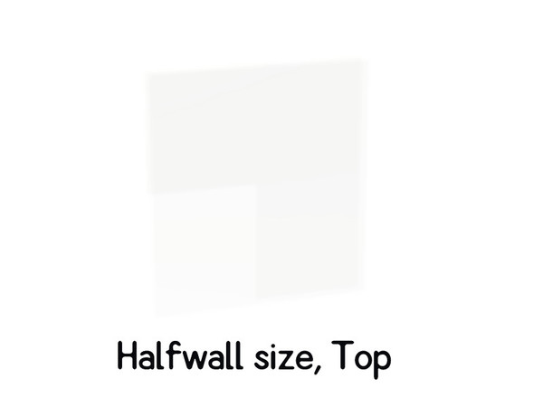 Sims 3 — Clear Window Top Half by Angela — Clear Window Top Half. Made by Angela@TSR (2012) Please don't clone or claim