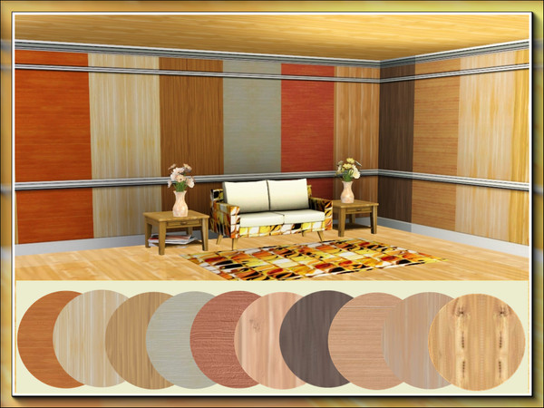 Sims 3 — marcorse_subtle timber patterns by marcorse — A set of 10 selected timber grain patterns.