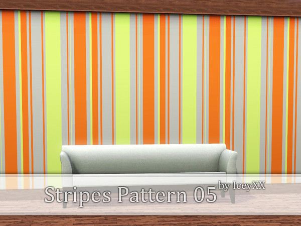 Sims 3 — Stripes Pattern 05 by Iceyxx — a stripes pattern. 3 recolorable channels!