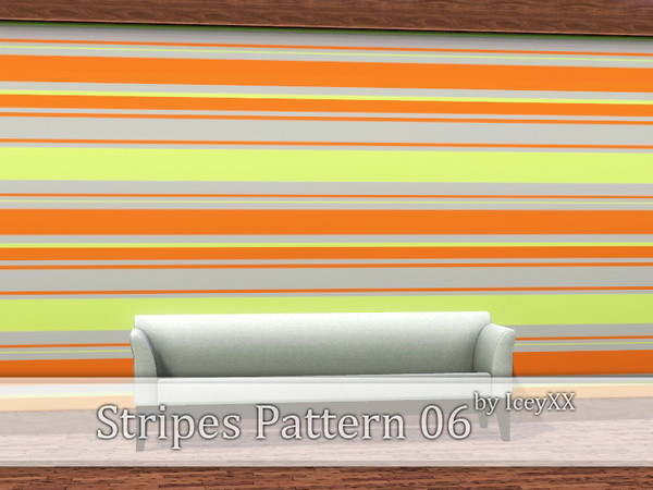 Sims 3 — Stripes Pattern 06 by Iceyxx — a stripes pattern. 3 recolorable channels!