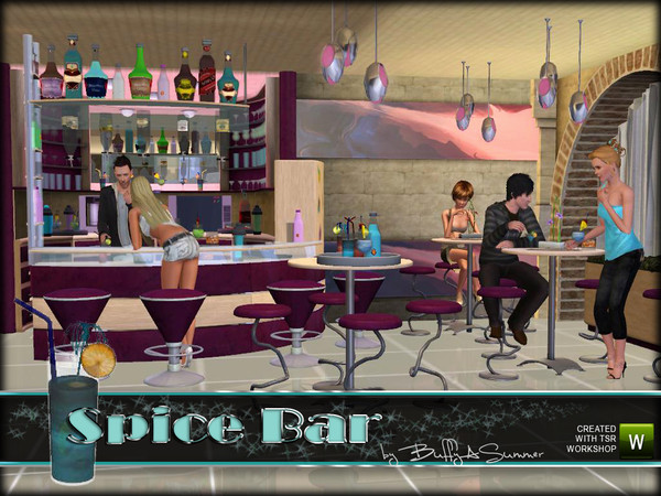 Sims 3 — Spice Bar *update* by BuffSumm — Added a working community version of the bar. To be published on Friday