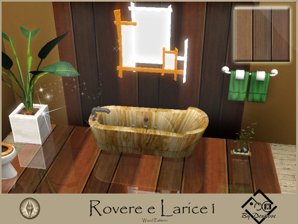 Sims 3 — RovereLarice1 by Devirose — by Devirose,created using EA's 'Create a Pattern'.'-No need Expansion packs,base