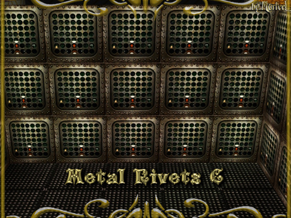 Sims 3 — Metal Rivets C by murfeel — As I said earlier--Post-Doomsday Bomb dystopian wreck. Your sims will never know