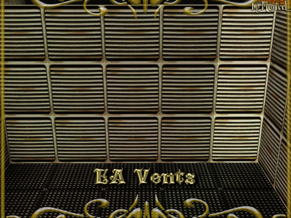 Sims 3 — EA Vents by murfeel — I literally took these from one of the overlays used on several EA rabbithole meshes--it